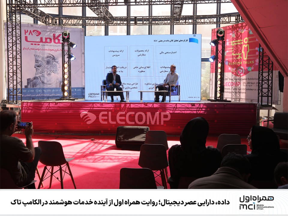 روایت همراه اول از آینده خدمات هوشمند در الکامپ تاک روایت همراه اول از آینده خدمات هوشمند در الکامپ تاک